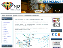 Tablet Screenshot of klerksdorp.co.za